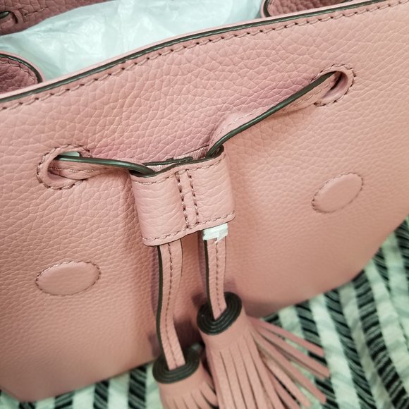 Tory Burch Pink Magnolia Thea Mini Backpack - Picture 3 of 11